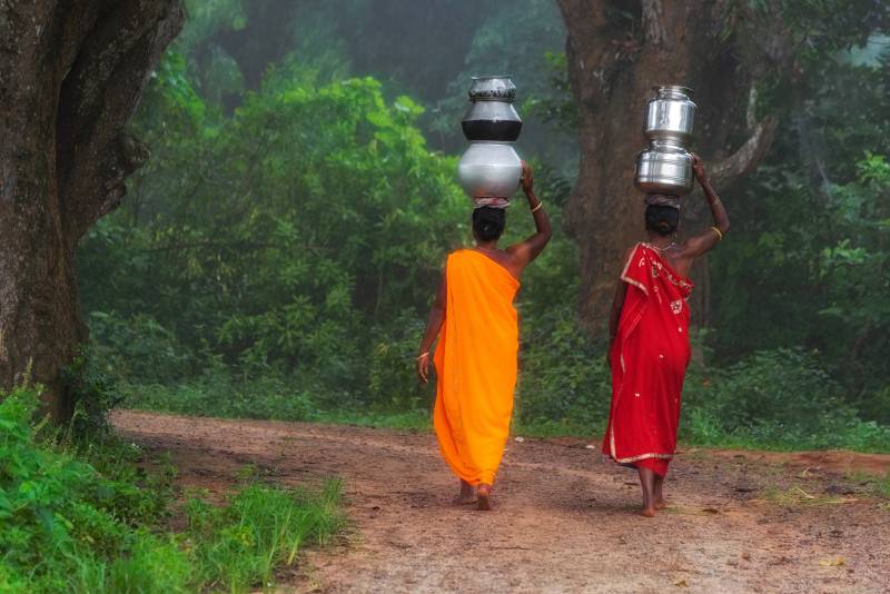 Rural Life-3, K.m  Narayanaswamy , India
